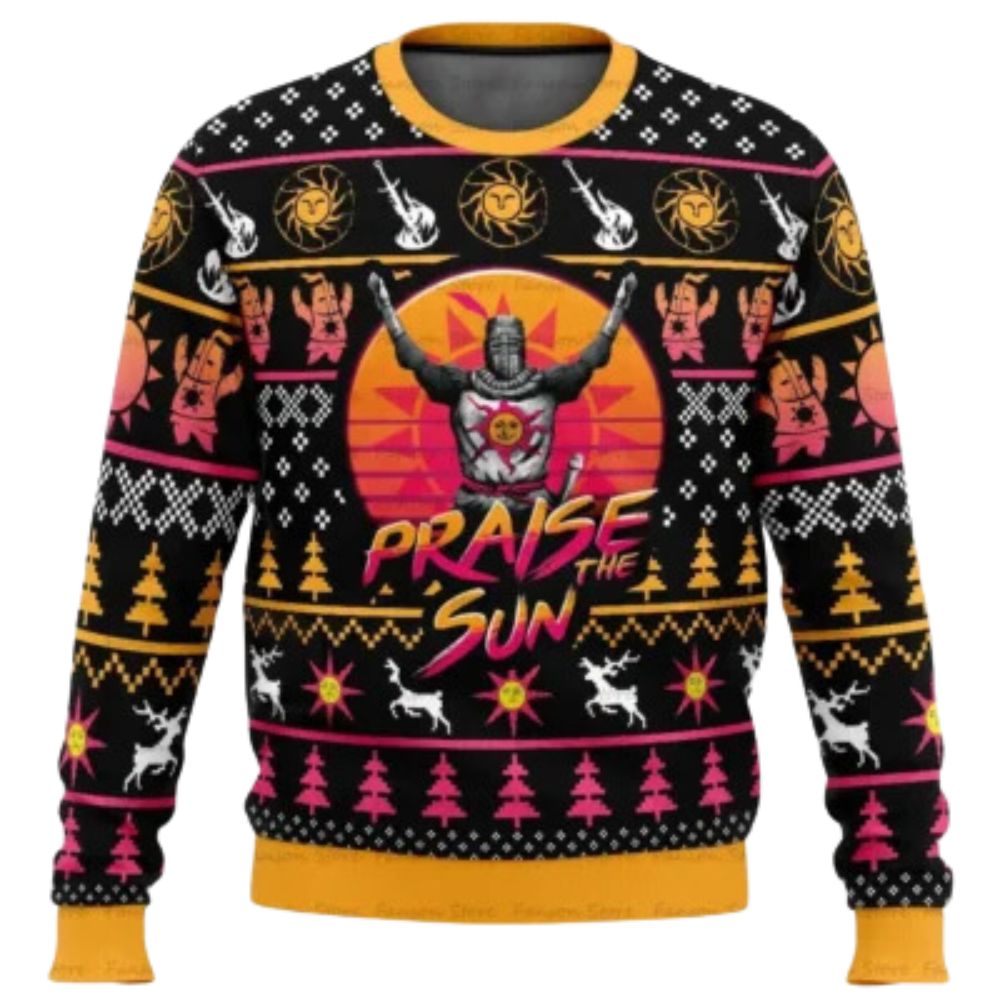 Best Dark Souls Ugly Christmas Sweater