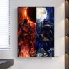 Dark Souls Game Poster Wall Art Canvas Posters Decoration Art Poster Personalized Gift Modern Family bedroom - Dark Souls Store