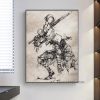 Dark Souls Game Poster Wall Art Canvas Posters Decoration Art Poster Personalized Gift Modern Family bedroom 11 - Dark Souls Store