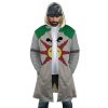 Praise the Sun Dark Souls AOP Hooded Cloak Coat FRONT Mockup - Dark Souls Store