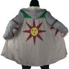 Praise the Sun Dark Souls AOP Hooded Cloak Coat NO HOOD Mockup - Dark Souls Store