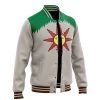 Praise the Sun Dark Souls Varsity Jacket 3L F LEFT Mockup - Dark Souls Store