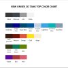 tank top color chart - Dark Souls Store
